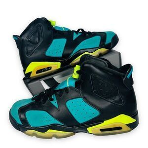 Air Jordan 6 Retro GG 'Turbo Green' 543390-043 Youth 6 Women's 7.5